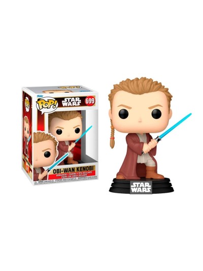Funko pop star wars the phantom menace obi wan joven 76018