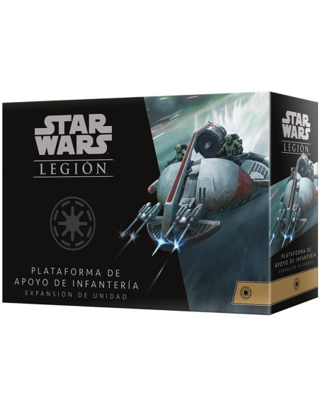 Juego de mesa star wars legion : plataforma apoyo infanteria pegi 14