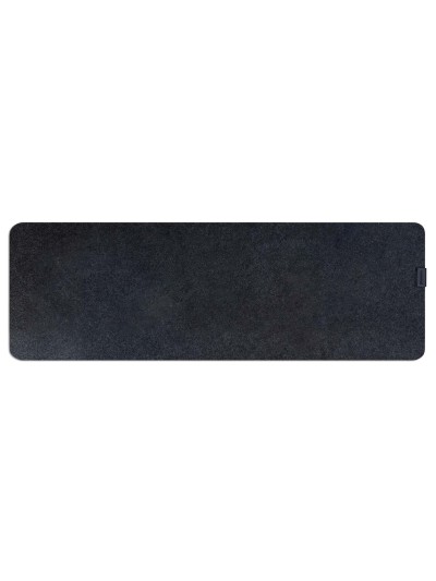 Phoenix sizigia alfombrilla premium de fieltro para escritorio gris oscuro l