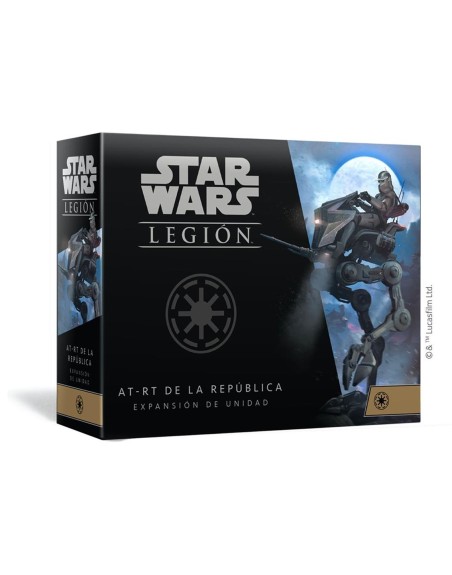 Juego de mesa star wars : at - rt de la republica pegi 14