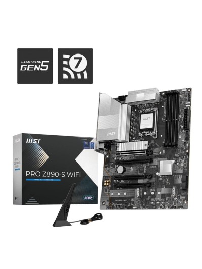 Placa base msi pro z890 - s wifi lga 1851 atx 4xddr5