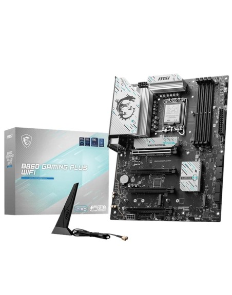 Placa base msi b860 gaming plus wifi atx - 4x ddr5 - 4x sata 6gb - s lga 1851