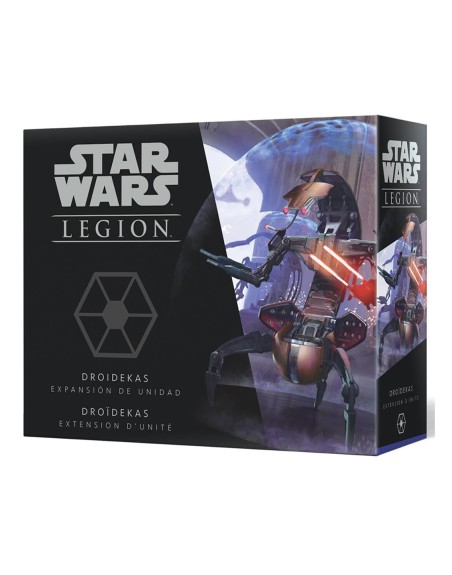 Juego de mesa star wars: legión: droidekas pegi 14