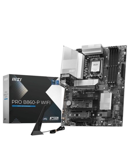 Placa base msi pro b860 - p wifi atx - 4x ddr5 - lga 1851