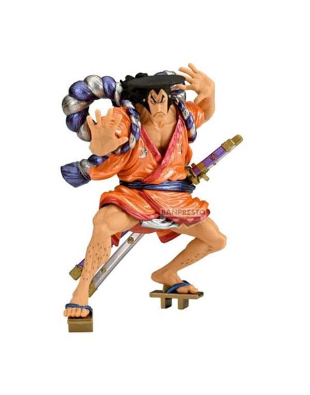 Figura banpresto one piece king of artist kouzuki oden special ver. 17cm