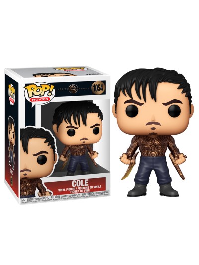 Funko pop mortal kombat cole young efecto metalico 53850