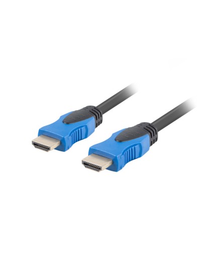 Cable hdmi lanberg macho - macho v2.0 cu 4k 1.8m negro