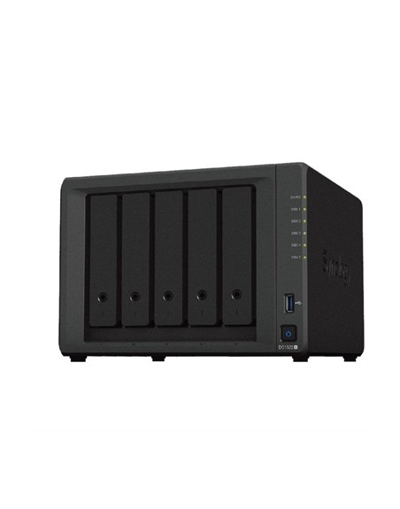 Servidor nas synology disk station ds1522+ 8gb 5 bahias raid gigabit ethernet