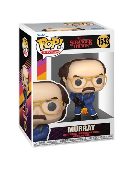 Funko pop tv: stranger things s4 murray with flametrower
