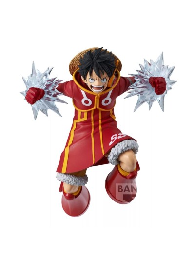 Figura banpresto one piece battle record collection monkey d.luffy 14cm