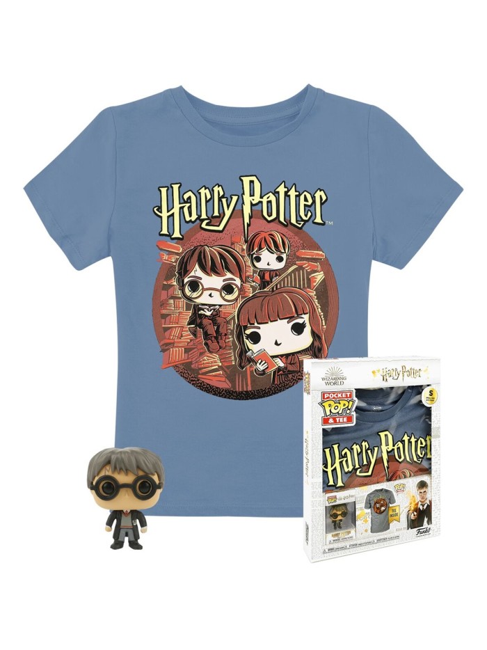 Pop & tee harry potter funko + camiseta trio talla l Pop & tee harry potter funko + camiseta trio talla l