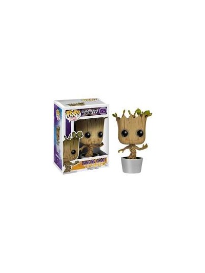 Funko pop bobble marvel los guardianes de la galaxia groot bailando
