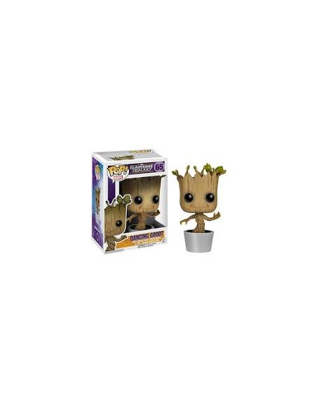 Funko pop bobble marvel los guardianes de la galaxia groot bailando