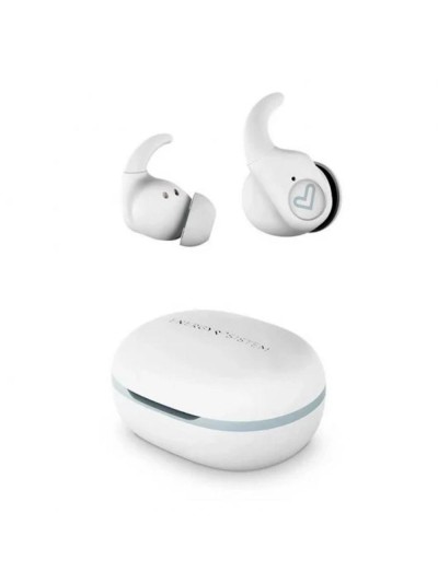 Auriculares energy sistem high jump inalambrico blanco