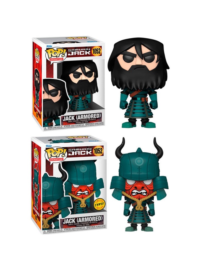 Funko pop animacion samurai jack jack con armadura opcion chase 49276 Funko pop animacion samurai jack jack con armadura opcion chase 49276