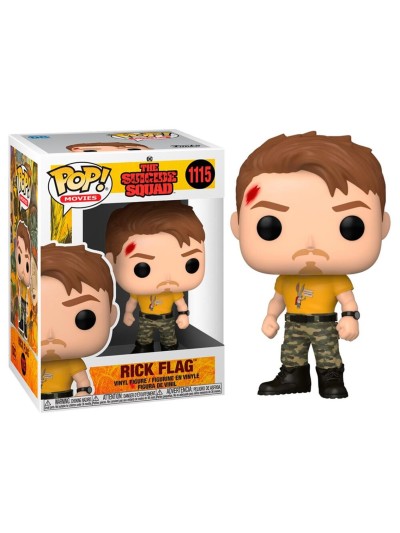 Funko pop dc comics escuadron suicida rick flag 56020