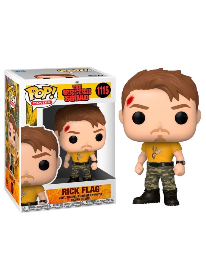 Funko pop dc comics escuadron suicida rick flag 56020 Funko pop dc comics escuadron suicida rick flag 56020