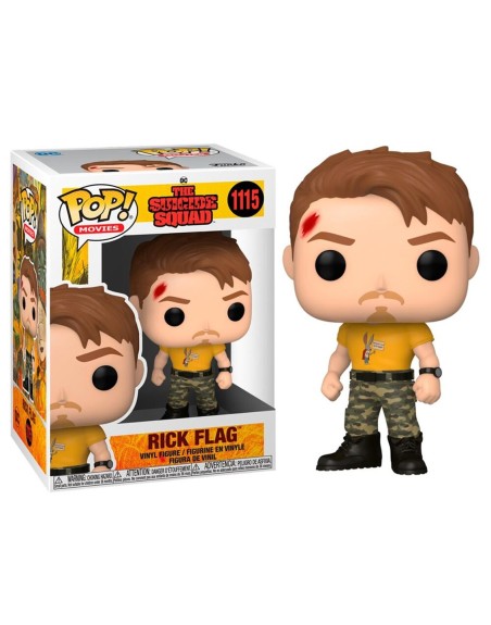 Funko pop dc comics escuadron suicida rick flag 56020