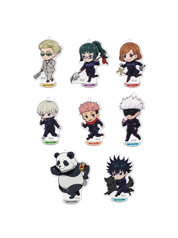 Set figuras acrílicas megahouse jujutsu kaisen toko toko mascot vol. 19 Set figuras acrílicas megahouse jujutsu kaisen toko toko mascot vol. 19