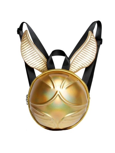 Mochila sphere karactermania harry potter snitch dorada