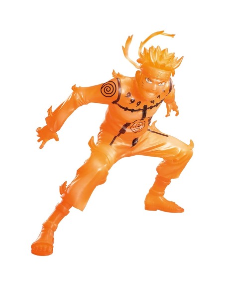 Figura banpresto naruto shippuden vibration stars - rock lee & uzumaki naruto (b: naruto uzumaki)