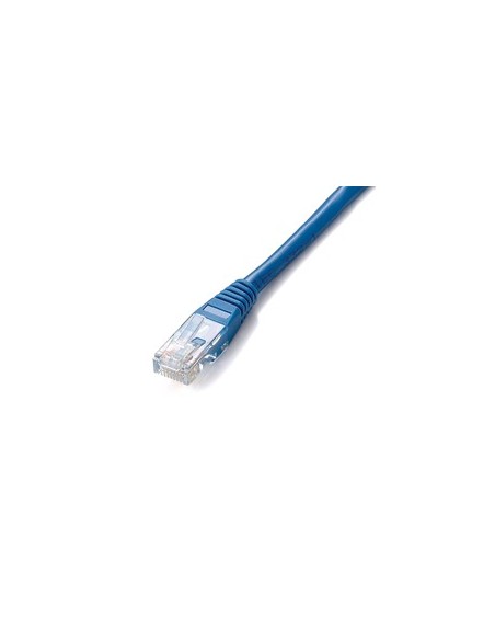 Cable red equip latiguillo rj45 u - utp cat6 0.5m azul