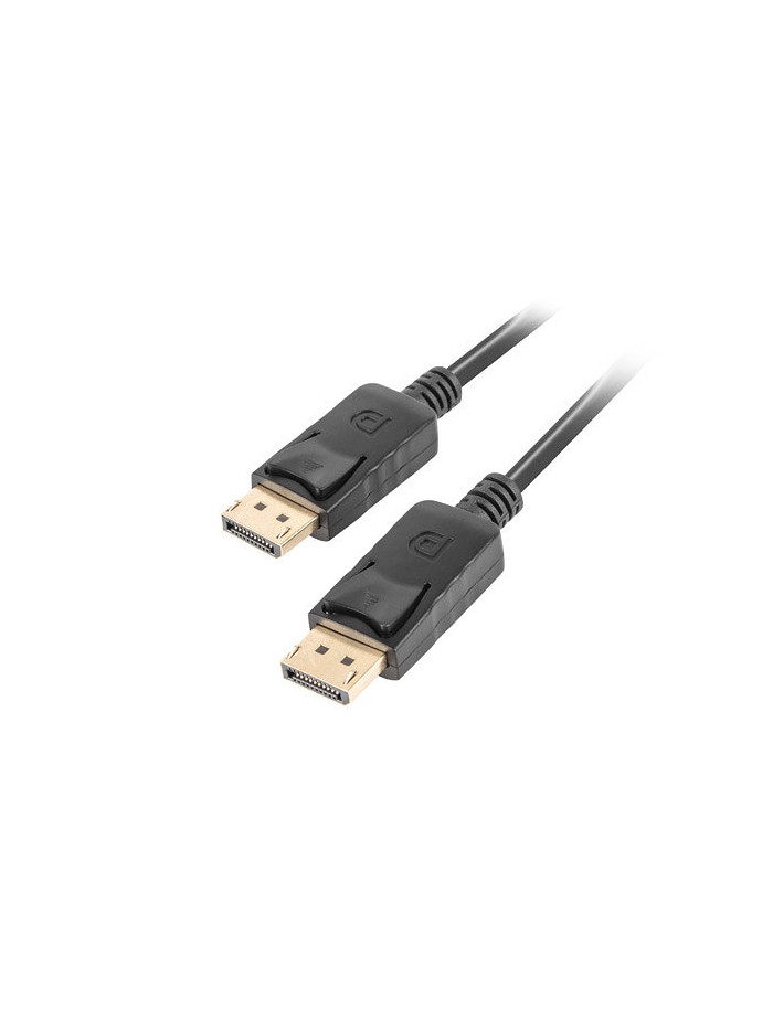 Cable lanberg displayport macho macho 4k negro 1.8m Cable lanberg displayport macho macho 4k negro 1.8m