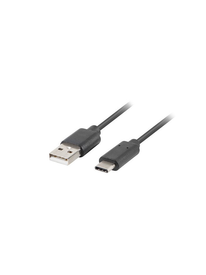 Cable usb lanberg 3.1 macho - usb tipo c macho 1m negro Cable usb lanberg 3.1 macho - usb tipo c macho 1m negro