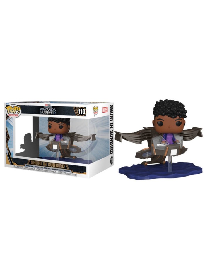 Funko pop super deluxe marvel black panther wakanda forever shuri in sunbird 63947 Funko pop super deluxe marvel black panther wakanda forever shuri in sunbird 63947