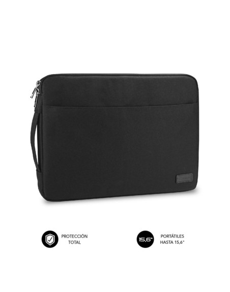 Funda subblim urban laptop sleeve para portatil 15.6 pulgadas negro