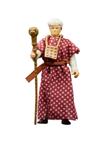 Figura hasbro retro collection indiana jones riders if the lost ark - belloq (ceremonial)