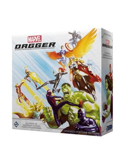 Juego de mesa marvel d.a.g.g.e.r. edad recomendada 12 años