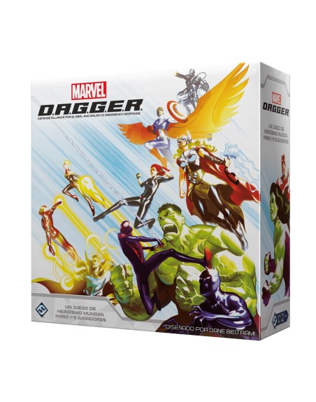 Juego de mesa marvel d.a.g.g.e.r. edad recomendada 12 años
