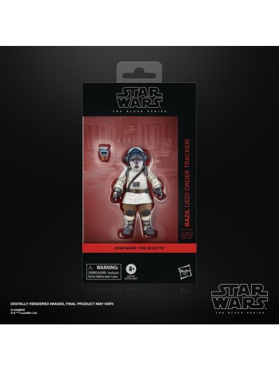 Figura hasbro star wars: the acolyte bazil (jedi order tracker)