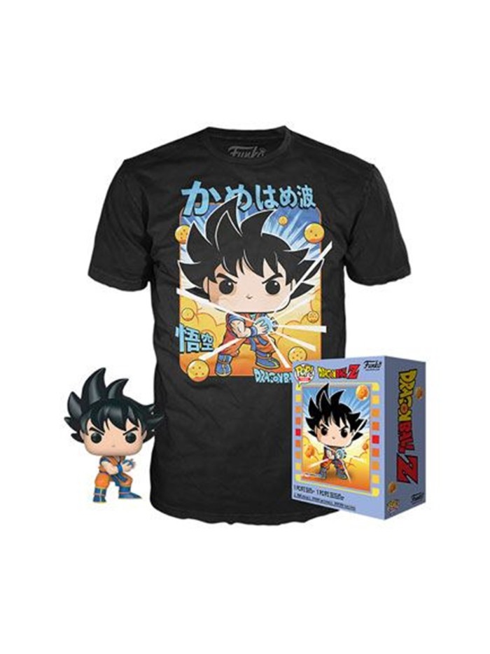 Pop & tee dragon ball z goku kamehameha funko + camiseta talla l ut - 56667l Pop & tee dragon ball z goku kamehameha funko + camiseta talla l ut - 56667l