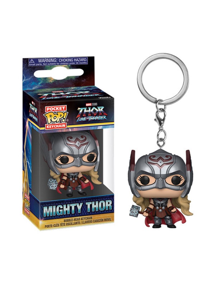 Llavero funko pop marvel pocket thor love and thunder mighty thor Llavero funko pop marvel pocket thor love and thunder mighty thor