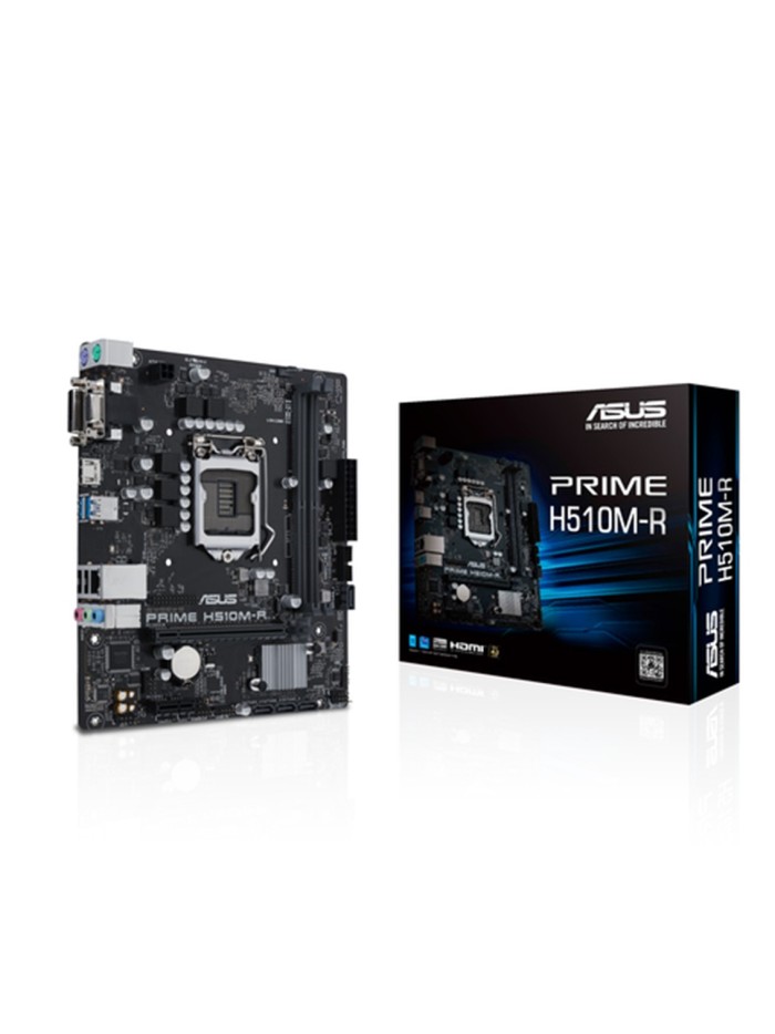 Placa base asus intel prime h510m - r socket 1200 ddr4 x2 max 64gb 2933 mhz d - sub dvi - d hdmi matx Placa base asus intel prime h510m - r socket 1200 ddr4 x2 max 64gb 2933 mhz d - sub dvi - d hdmi matx
