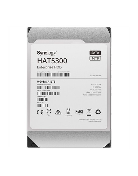 Disco duro interno hdd synology 16tb 3.5 pulgadas 512mb 7200rpm