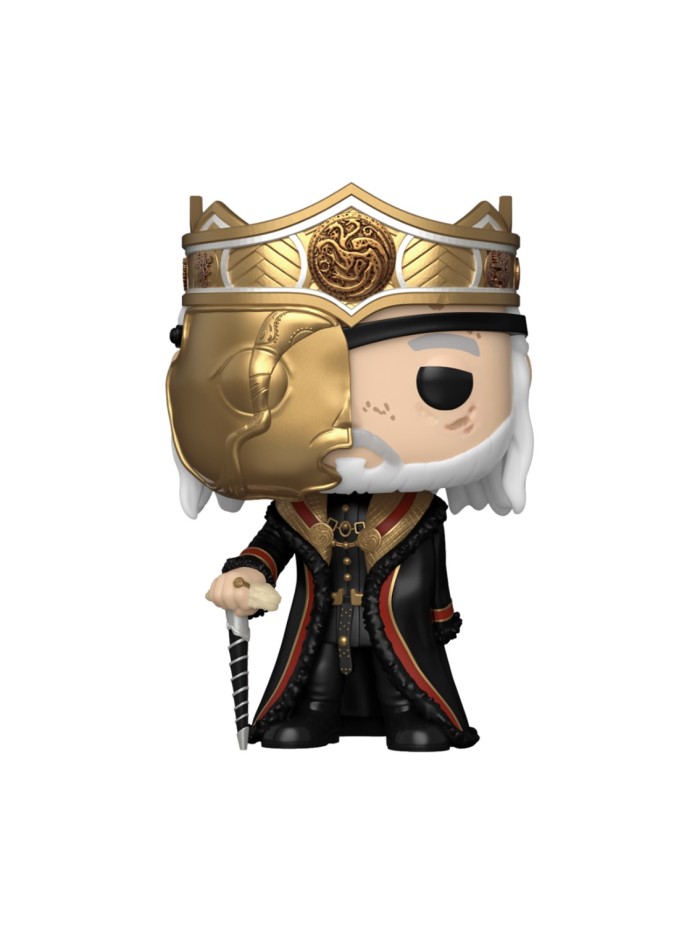 Funko pop casa del dragon viserys con mascara 76474 Funko pop casa del dragon viserys con mascara 76474