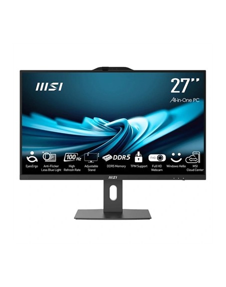 Ordenador all in one aio msi ap272p - 484es i5 - 14400 16gb 512 w11p 27 pulgadas negro