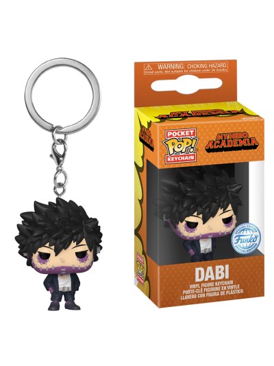 Funko pop keychain llavero my hero academia dabi (hideout) 68893