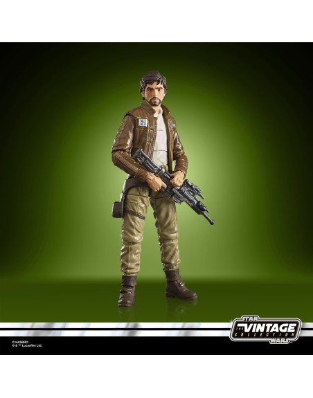 Figura hasbro star waras the vintage collection roge one captain cassian andor