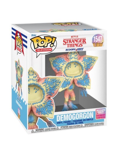 Funko pop super: stranger things demogorgon scoops ahoy