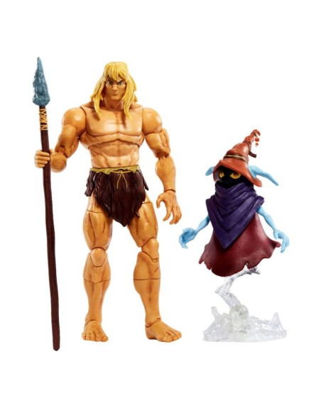 Figura mattel masters of the universe revelation he - man savage deluxe