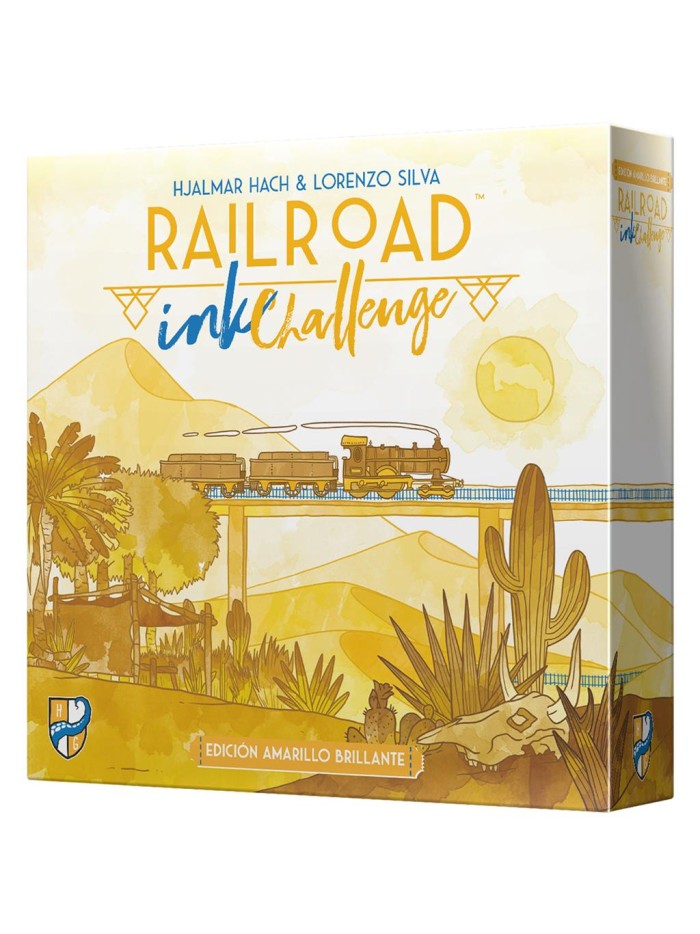 Juego de mesa railroad ink: edicion amarilla pegi 8 Juego de mesa railroad ink: edicion amarilla pegi 8