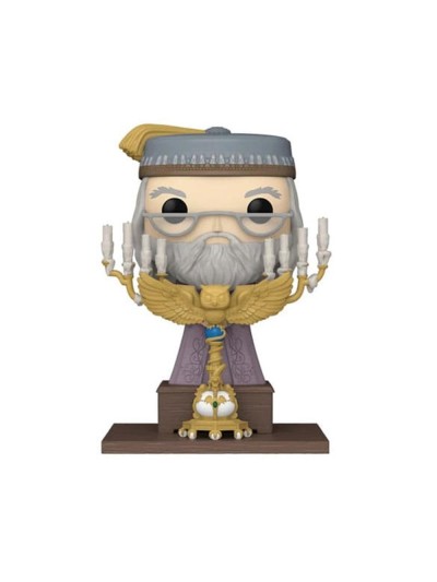 Funko pop harry potter deluxe dumbledore con podio 76002