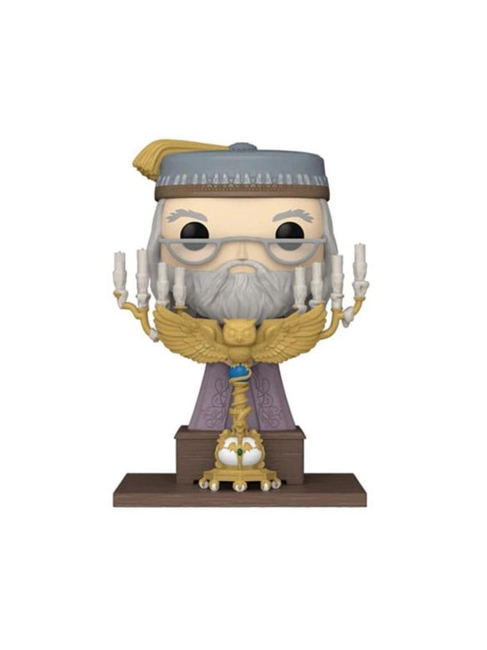 Funko pop harry potter deluxe dumbledore con podio 76002