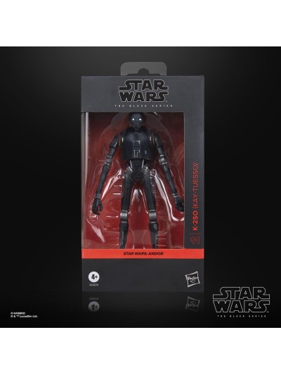 Figura hasbro star wars the black series andor k - 2s0 (kay - tuesso)