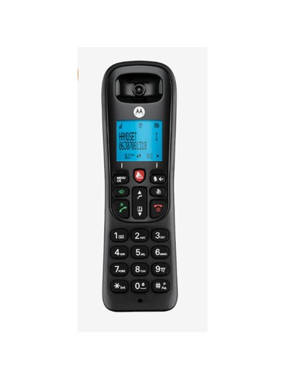 Telefono motorola cd4001 wireless inalambrico negro