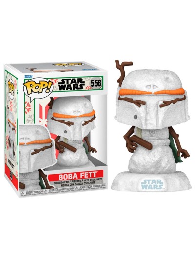 Funko pop star wars holiday boba fett 64334